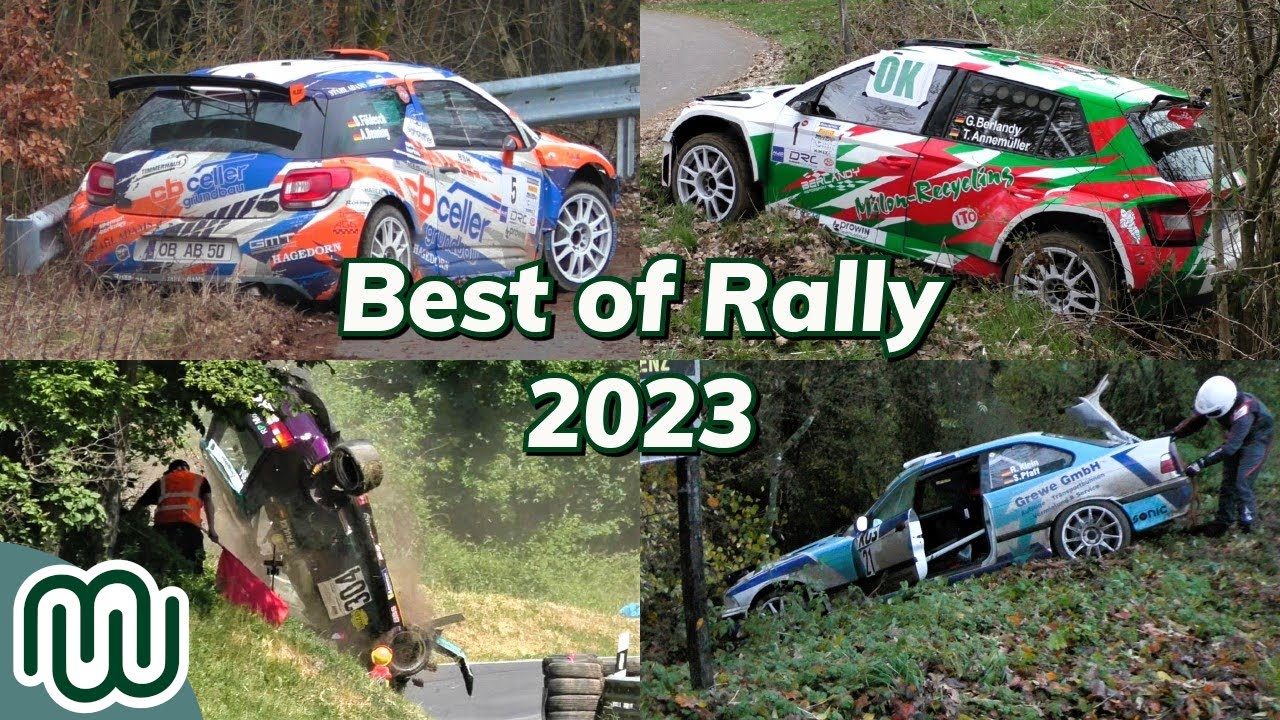 Rally CRASHES, SPINS & SHOW Compilation 2023 - Best of
