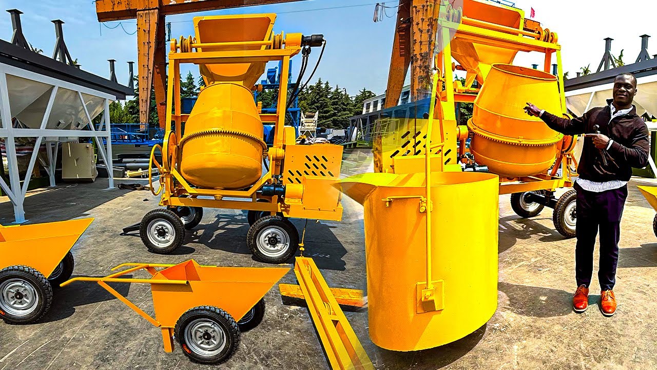 Diesel Concrete Mixer Machines in China | Affordable Construction Equipment for Africa