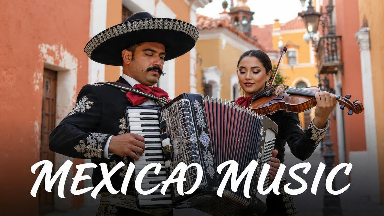 Traditional Mexican Instrumental Music | Mariachi Guitar & Accordion Folk Classics vol.32