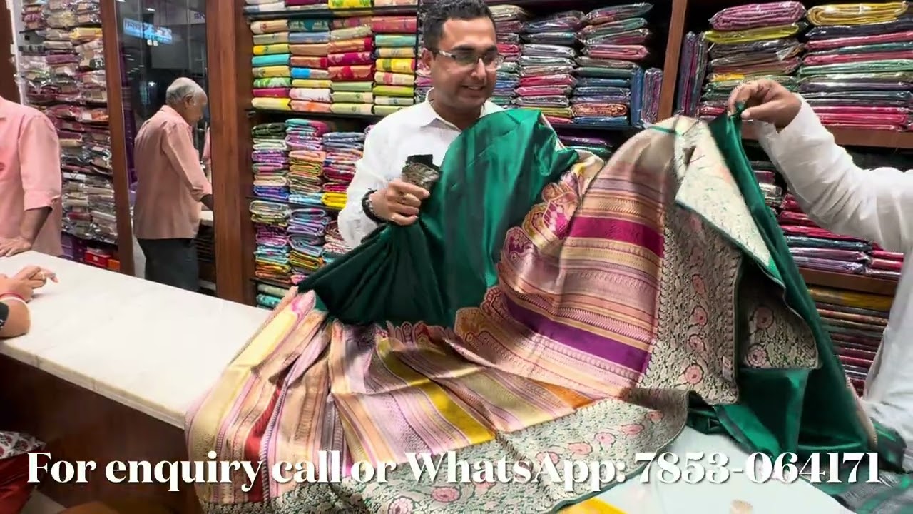 Amazing Heritage Reinvention Banarasi with Royal Look| Sahababu’s Adi Dhakeswari| Call us 6290806481