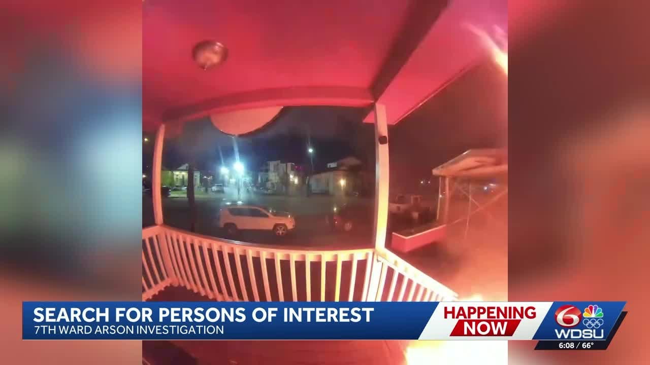 Search for suspects in seventh ward arson investigation underway