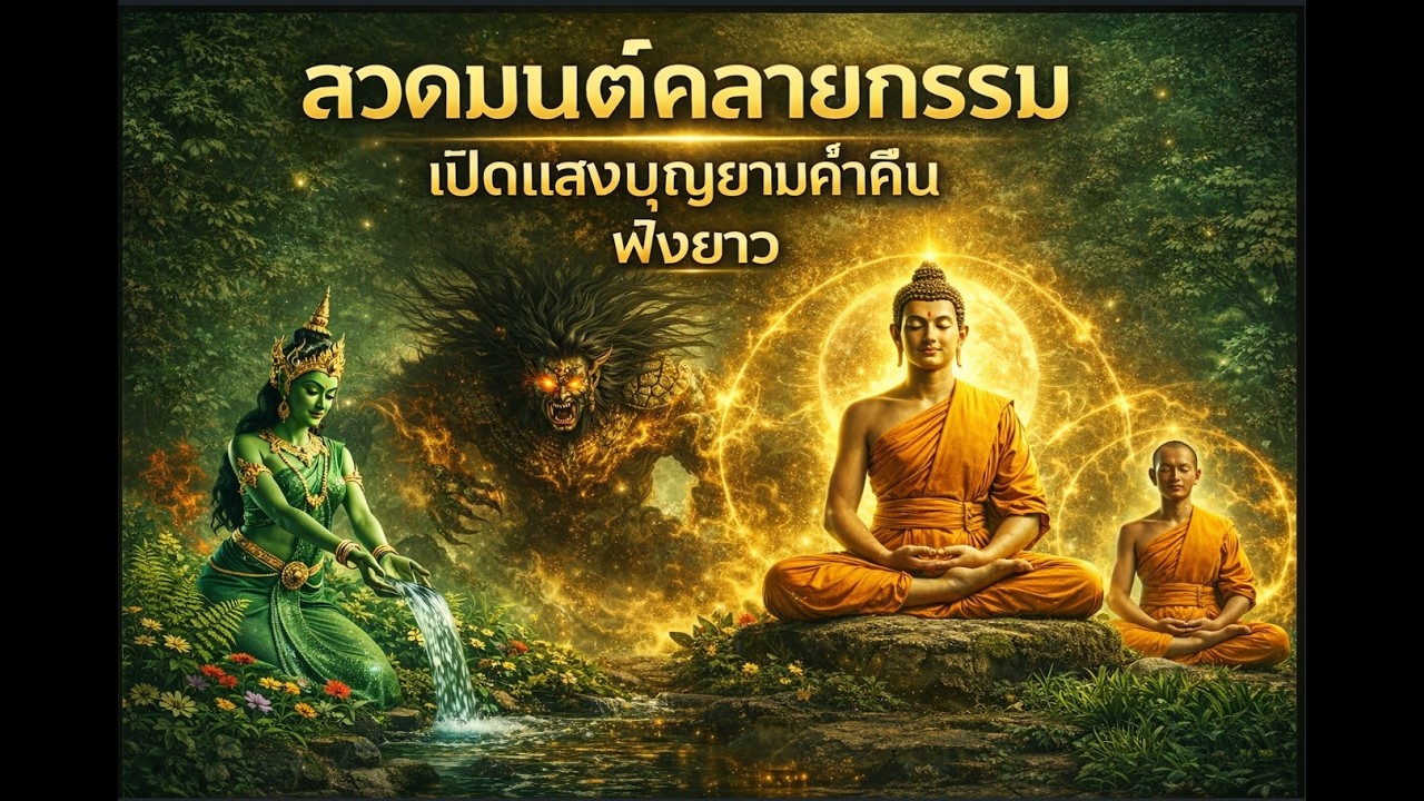 สวดมนต์คลายกรรมแสงบุญใจเบา#บทสวดมนต์เพราะ#พระแม่ธรณี#บทสวดมนต์ก่อนนอน#ธรรมะ#ปาฏิหาริย์#บทสวดมนต์เช้า