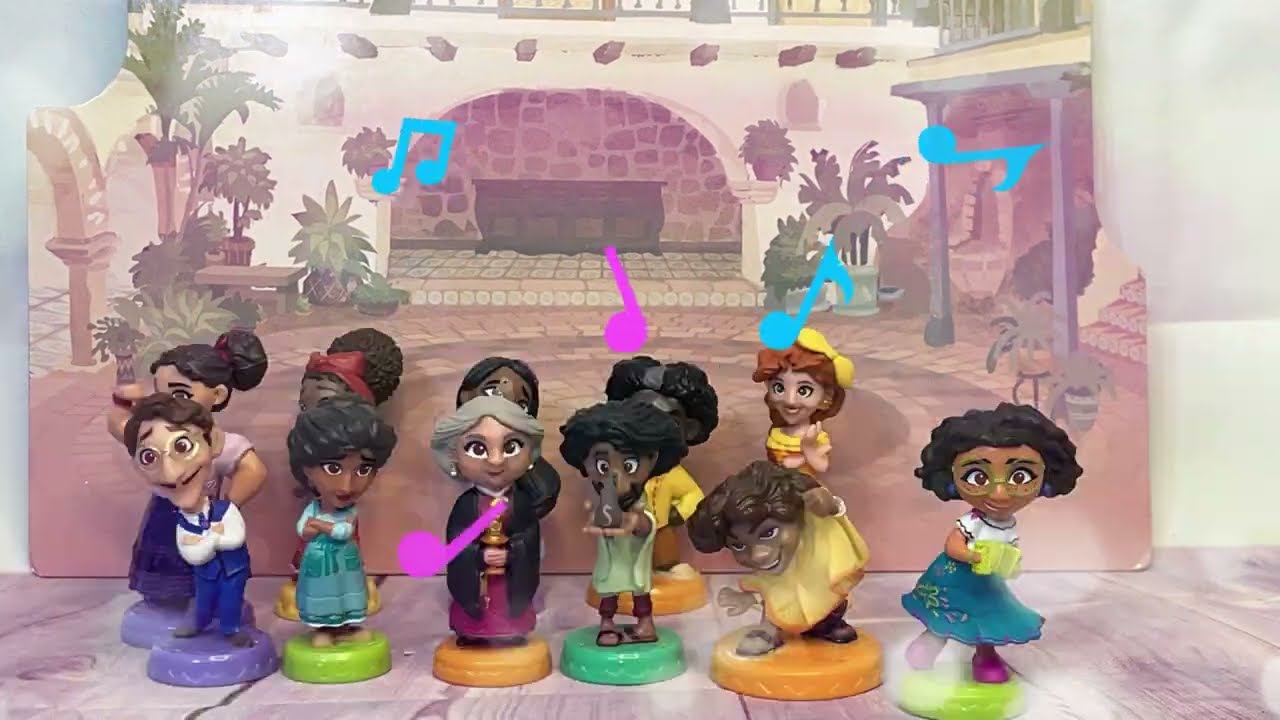 Disney Encanto Family Toy Figurines Mi Familia Set