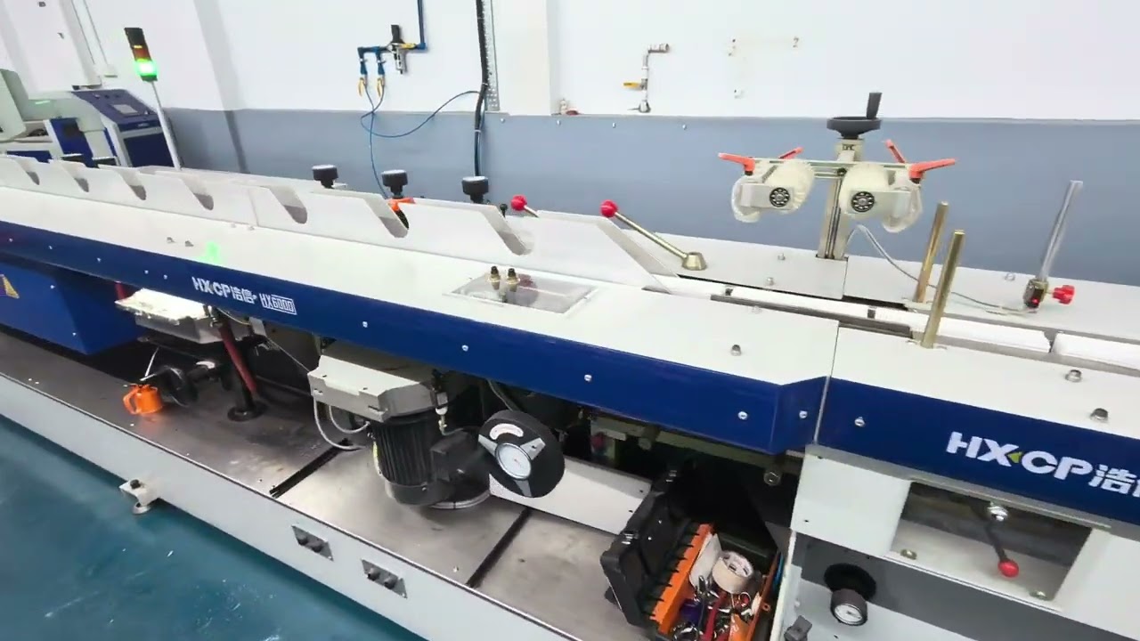 #HXCP HX6000 PRO High Speed Automatic Book Block Back Gluing Preparation Line in Inida