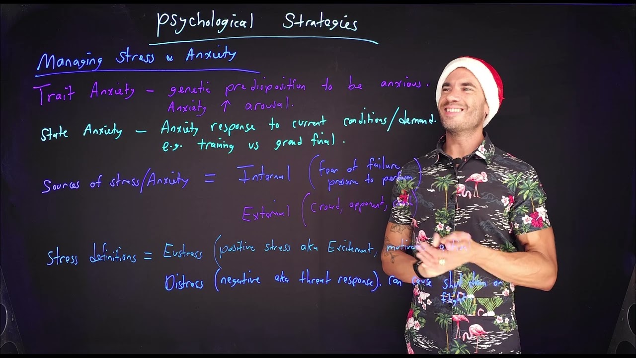 TIP 09b - Psychological Strategies to manage anxiety and arousal