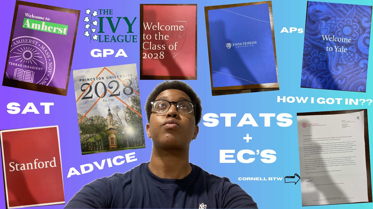 how i got into HARVARD, YALE, PRINCETON STANFORD, AND OTHER ELITE SCHOOLS | stats + extracurriculars