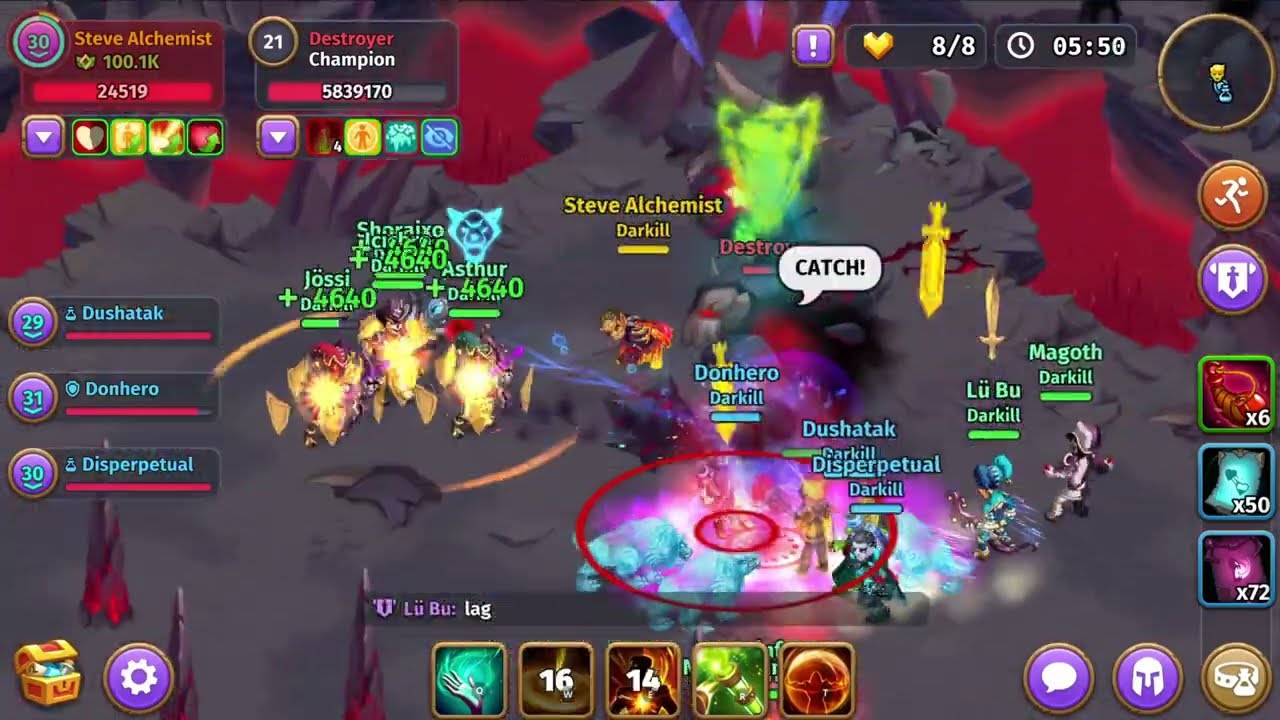 Skylore MMORPG - DARKILL Guild - Raid - Destroyer - Normal - First Try
