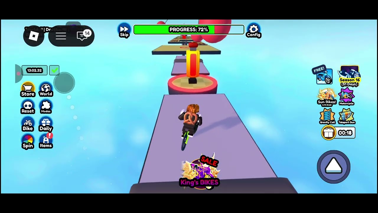 Mundo 4 jogo da bicicleta 