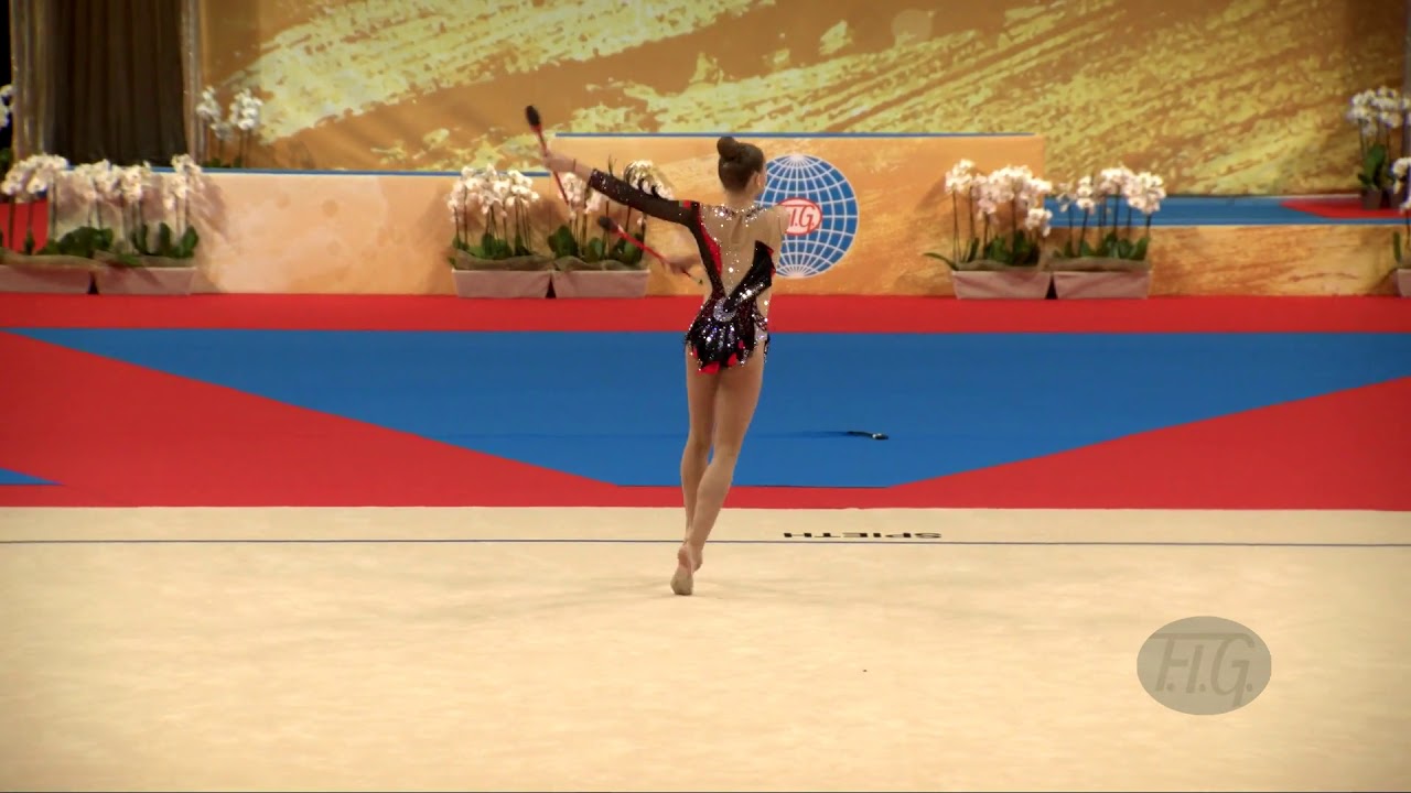 SALOS Anastasiia (BLR) - 2018 Rhythmic Worlds, Sofia (BUL) - Qualifications Clubs