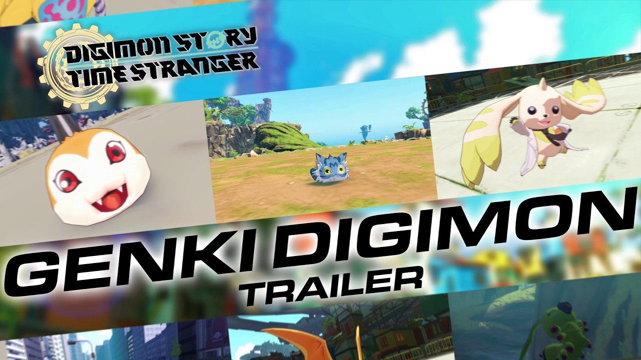 Digimon Story Time Stranger - Genki Digimon Trailer