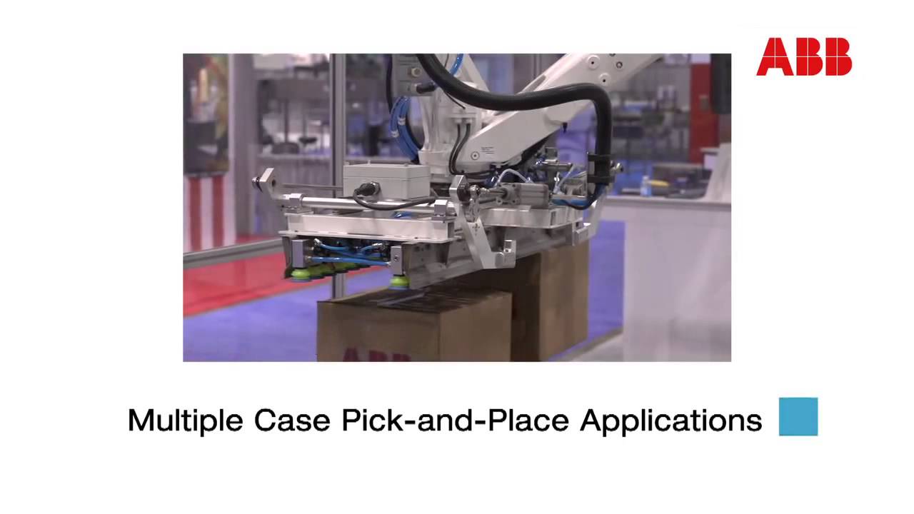 ABB Robotics   Picking Packing Palletizing walk through at PackExpo