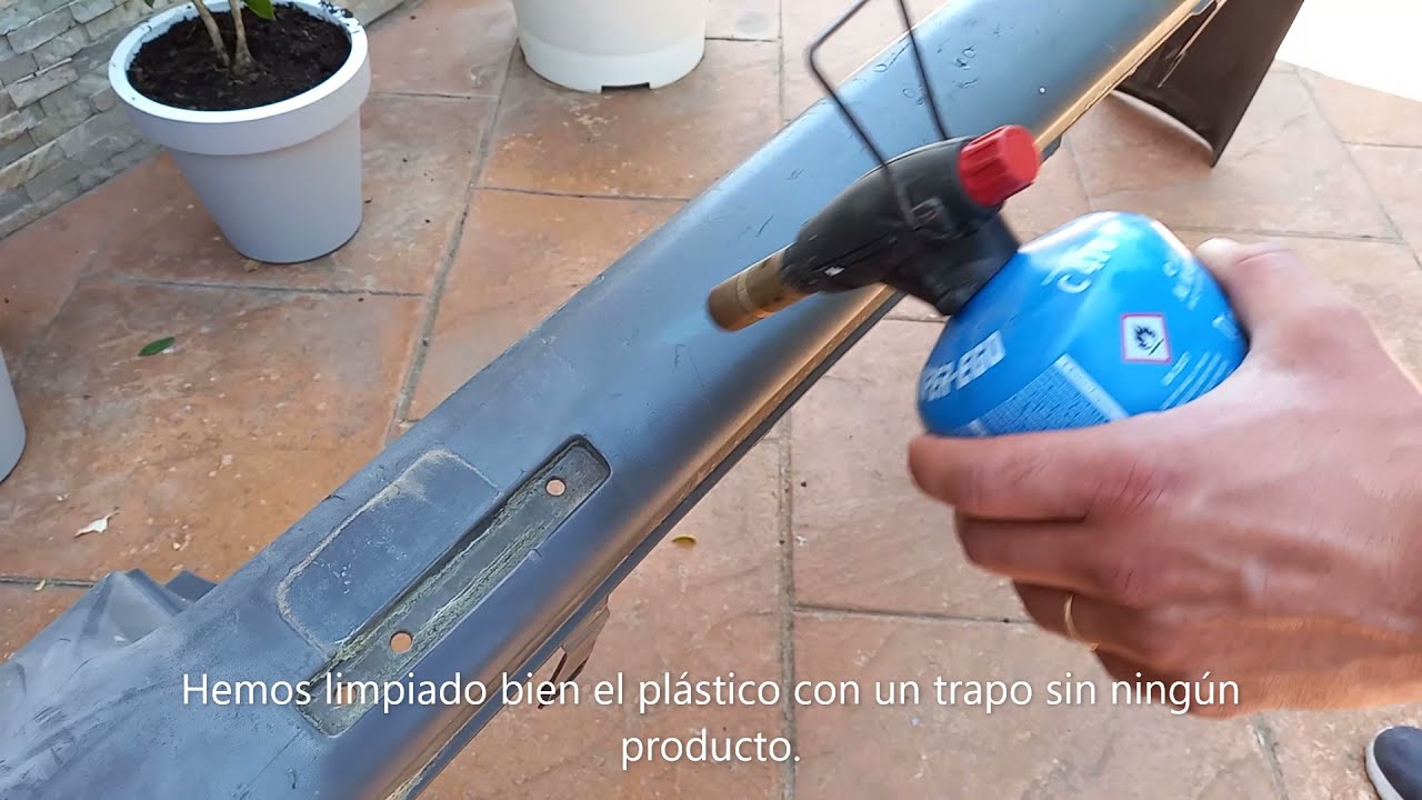 TRUCO | Restaurar PARAGOLPES con calor F&Aacute;CIL, RAPIDO y BARATO