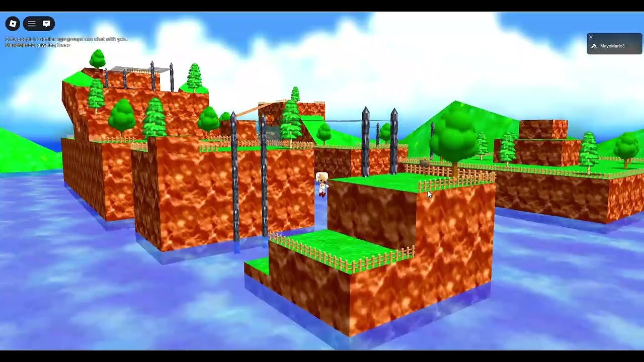 playing SM64 In Roblox Boiled Eggio 64 (Beta) MY NEW GAME