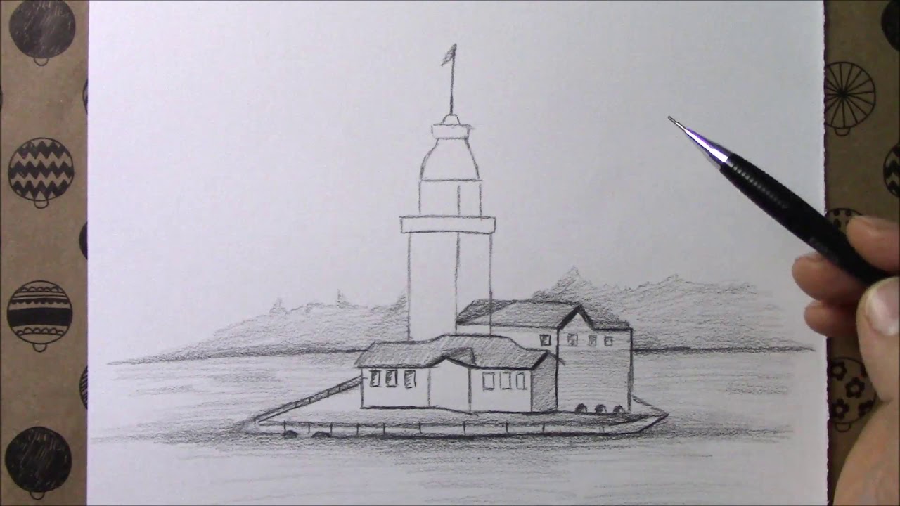 Kız Kulesi Çizimi