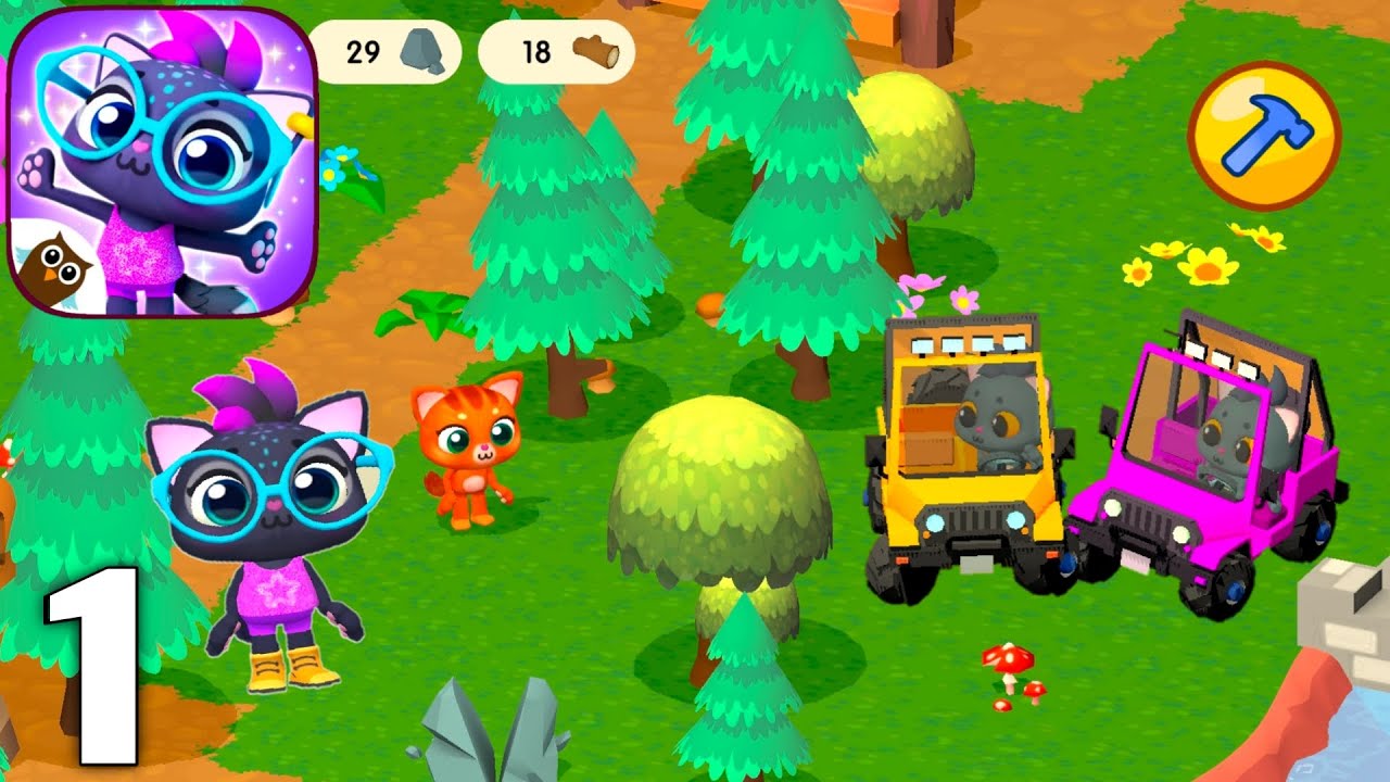 Pocket Town Animal World - Gameplay Walkthrough Part 1 All Levels (Android & iOS)