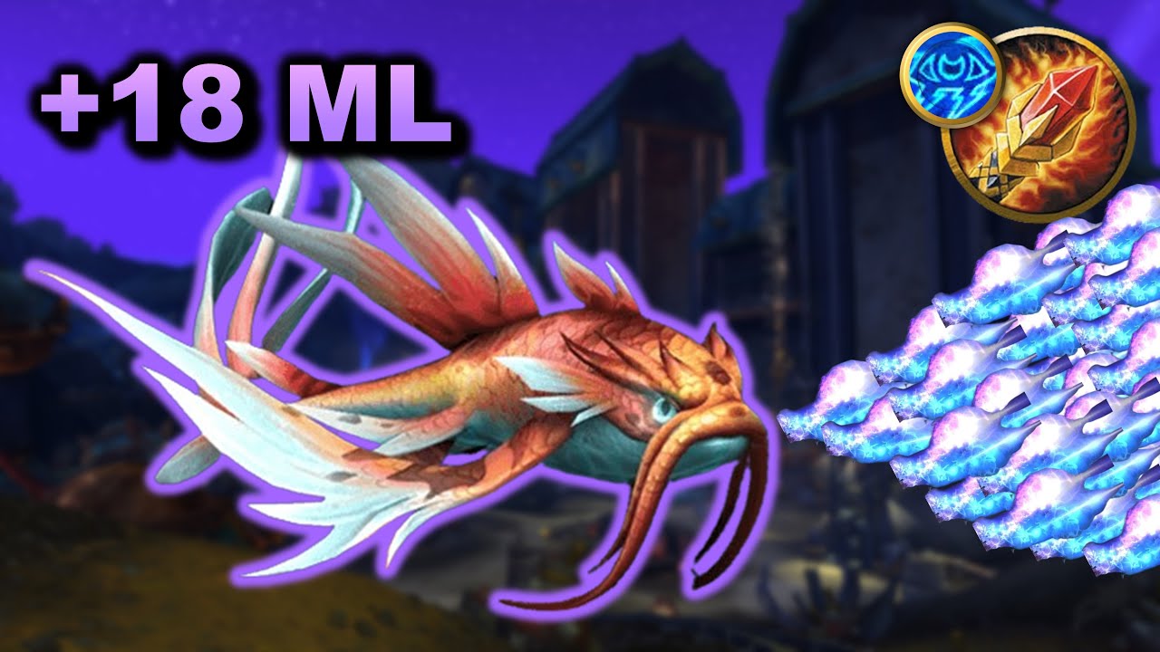 5M Overall... AS A FISH?! +18 ML Arcane Mage M+ PoV | WoW 11.1.5 The War Within Season 2