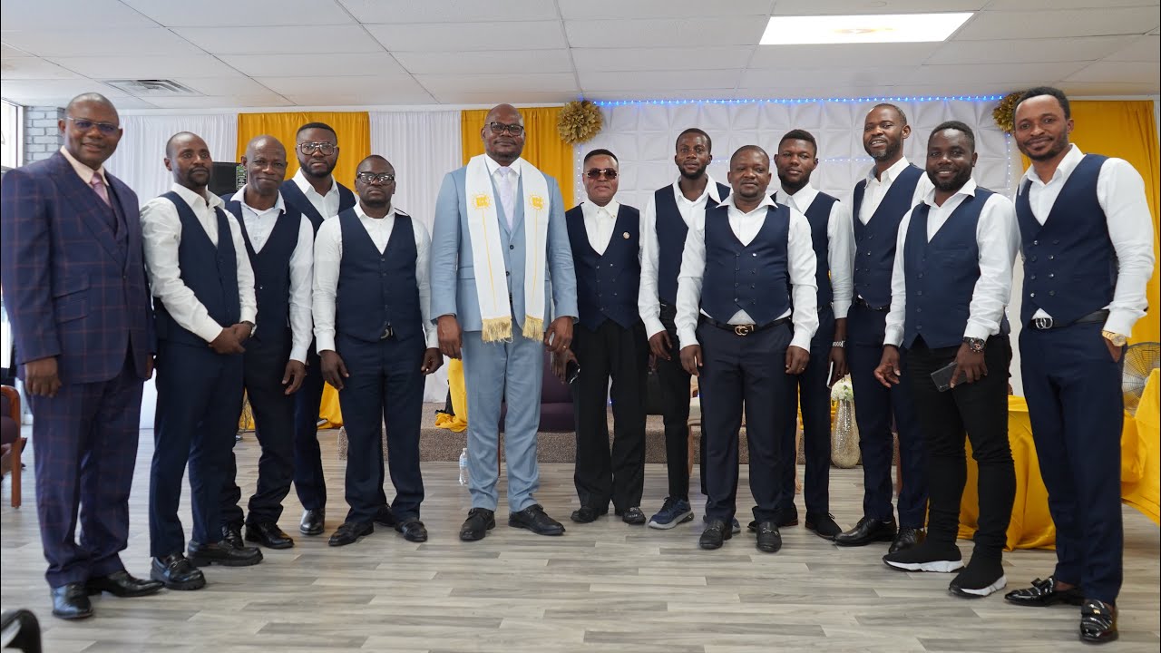 EBNM - KCC PAROISSE DE DALLAS TEXAS. RECEPTION DU 3EME  SOUVERAIN PONTIF DIZOLELE MPUNGI