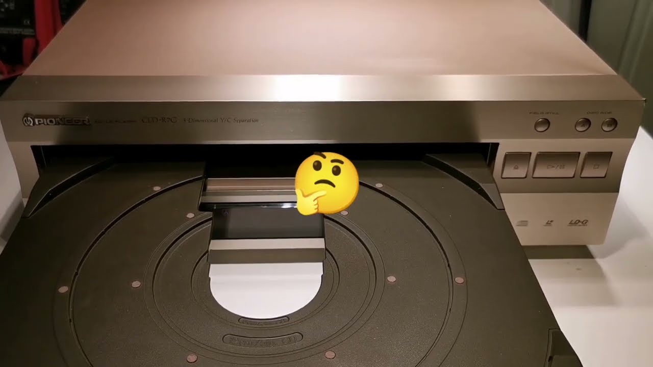 Pioneer CLD-R7G Ntsc LaserDisc Player Repair