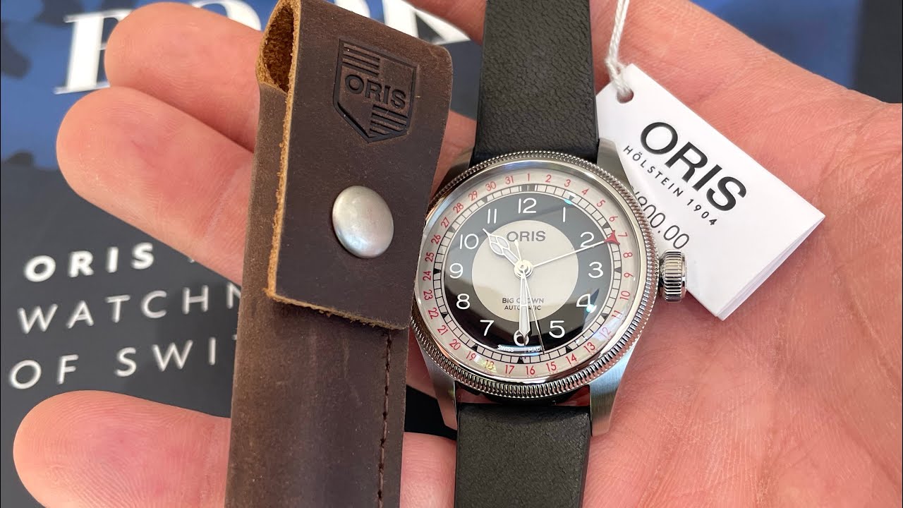 ORIS the new bullseye Big crown pointer date unboxing 
