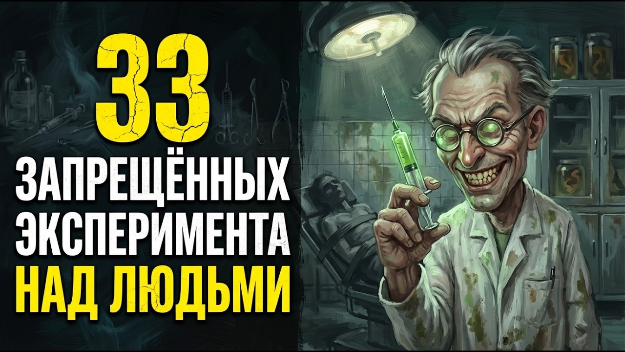 33 ЗАПРЕЩЁННЫХ эксперимента, которые изменили человечество НАВСЕГДА