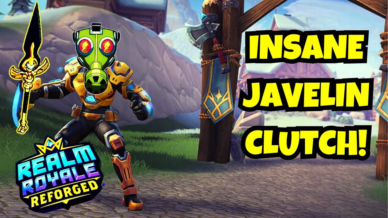 INSANE JAVELIN CLUTCH! (REALM ROYALE REFORGED)