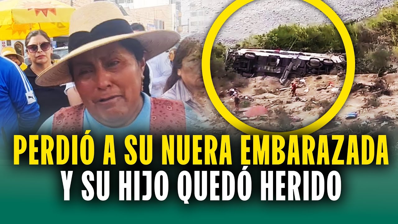 Joven embarazada fallece en trágico accidente de bus en Arequipa: Chofer habría estado ebrio