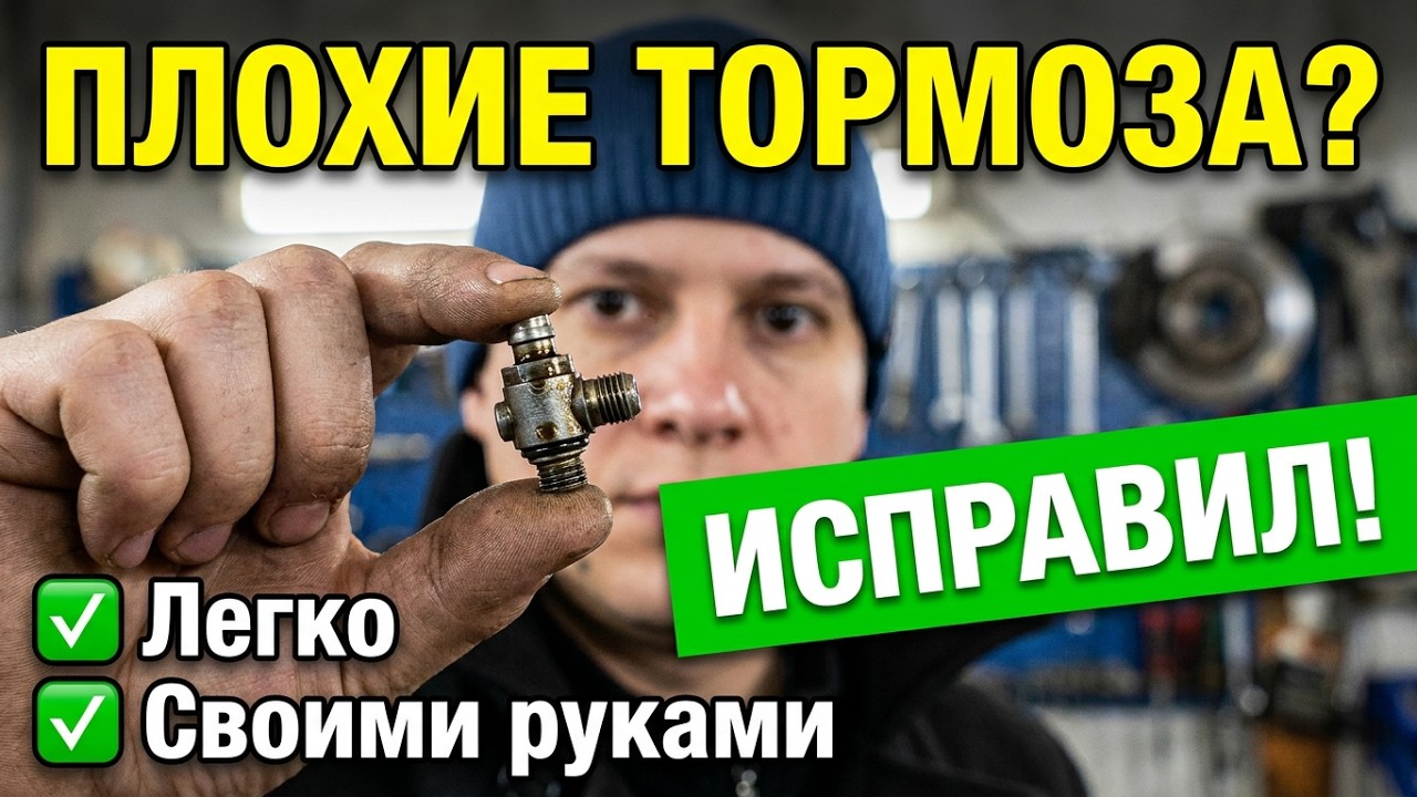 Всё про дисковые и барабанные тормоза на примере Nissan