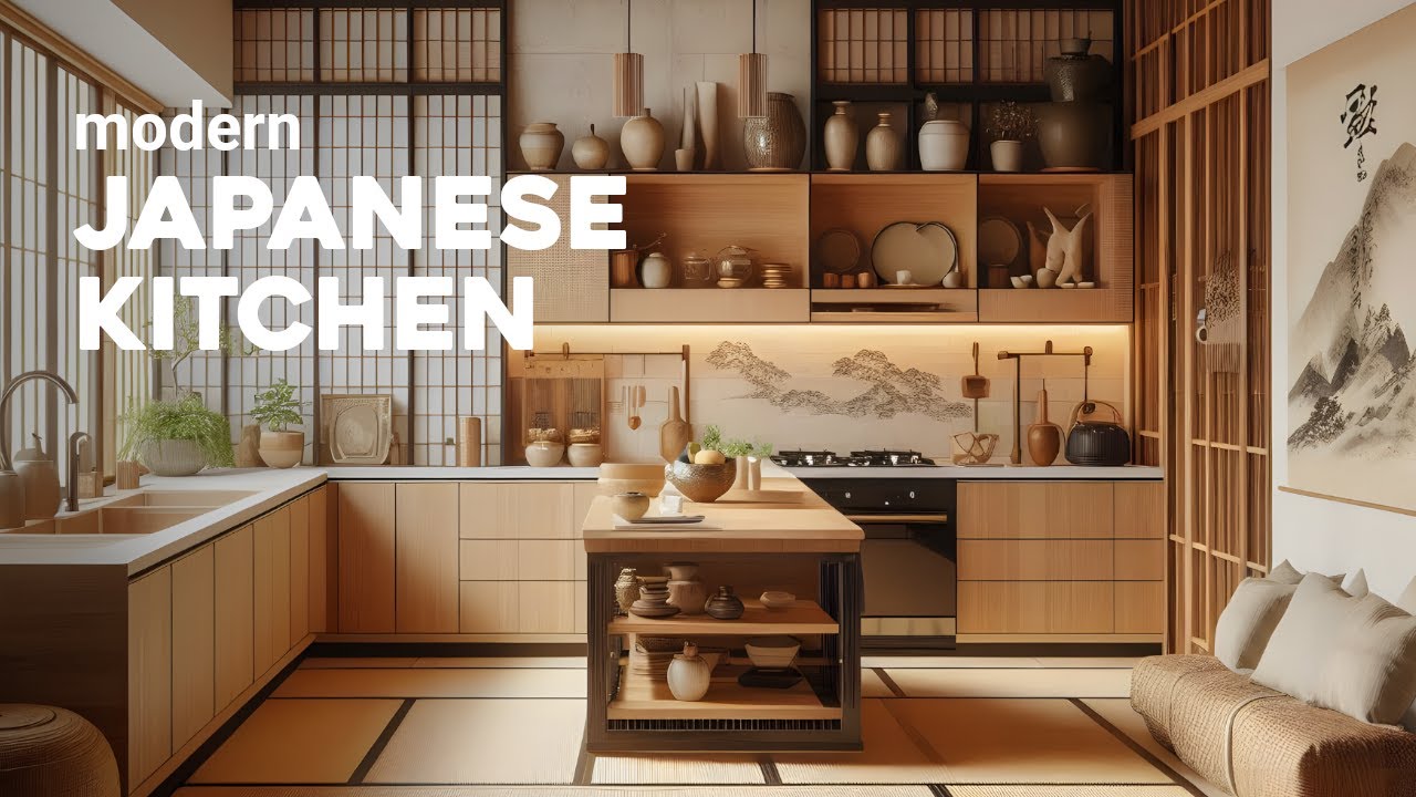 Modern Japanese Kitchen Interior Design Inspiration: Zen Meets Innovation