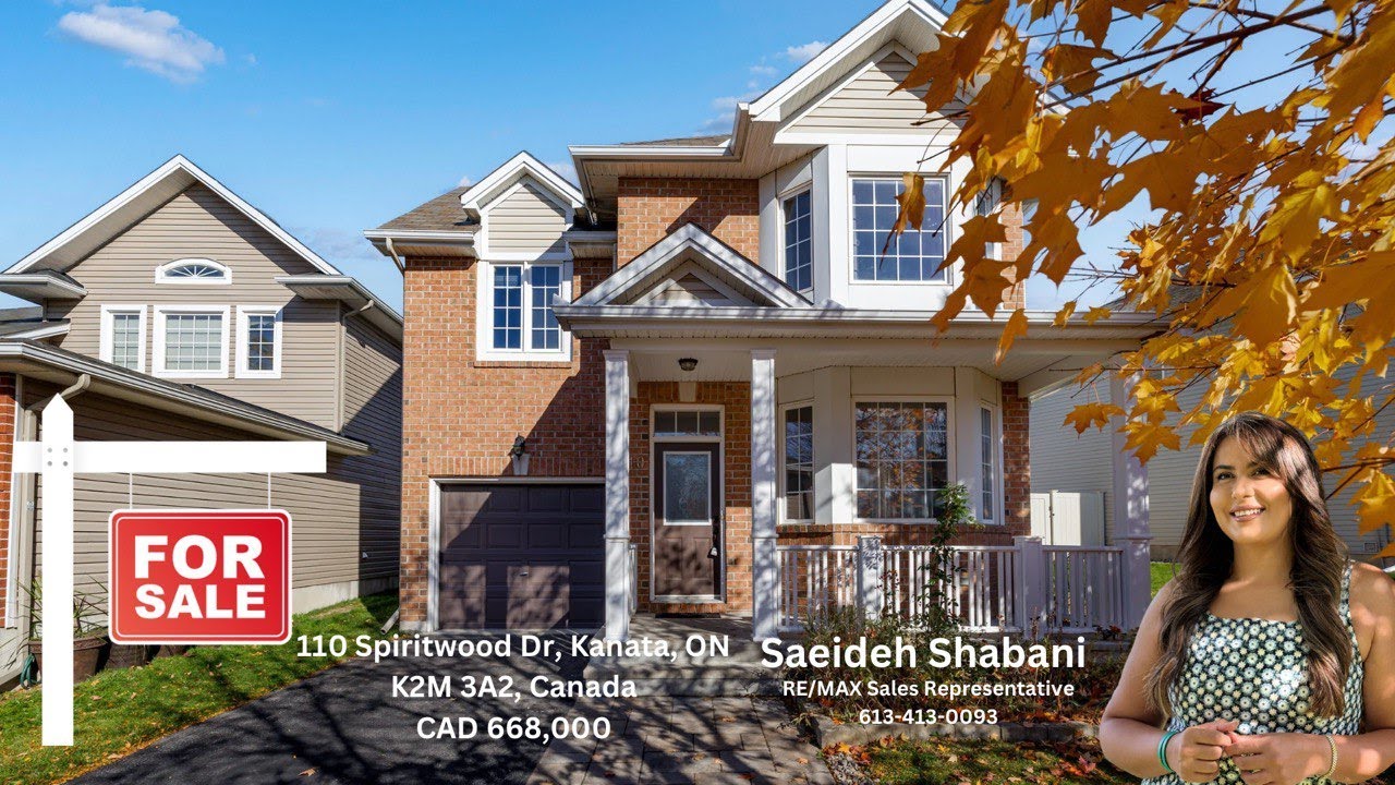 Detached Family Home in Bridlewood Area, 110 Spiritwood Drive, Kanata, Ottawa