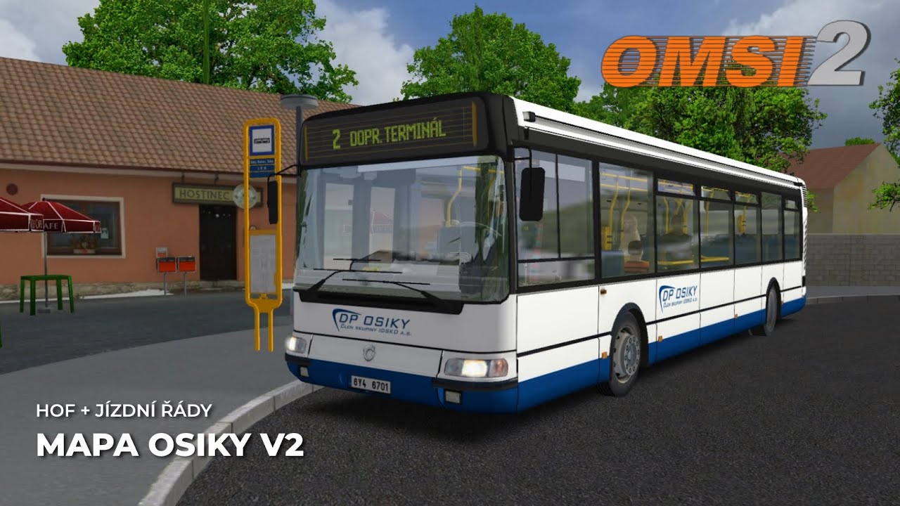 OMSI 2 #044 [CZ] Osiky V2 » 2 | Irisbus Citybus 12M ZF (Nové repainty DOWNLOAD)