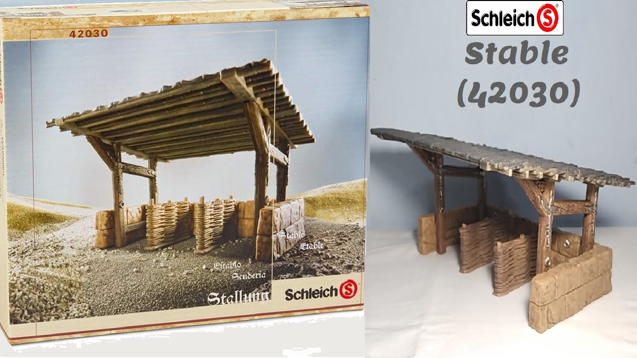 Schleich Stable (42030) World of knights Review!