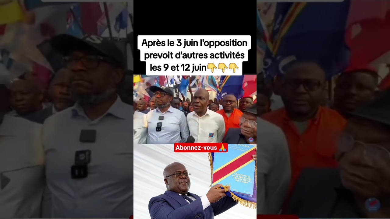 🚨Urgent : D&eacute;p&ocirc;t d'une plainte contre le pr&eacute;sident F&eacute;lix Tshisekedi le 12 juin. &Eacute;coutez Martin Fayulu