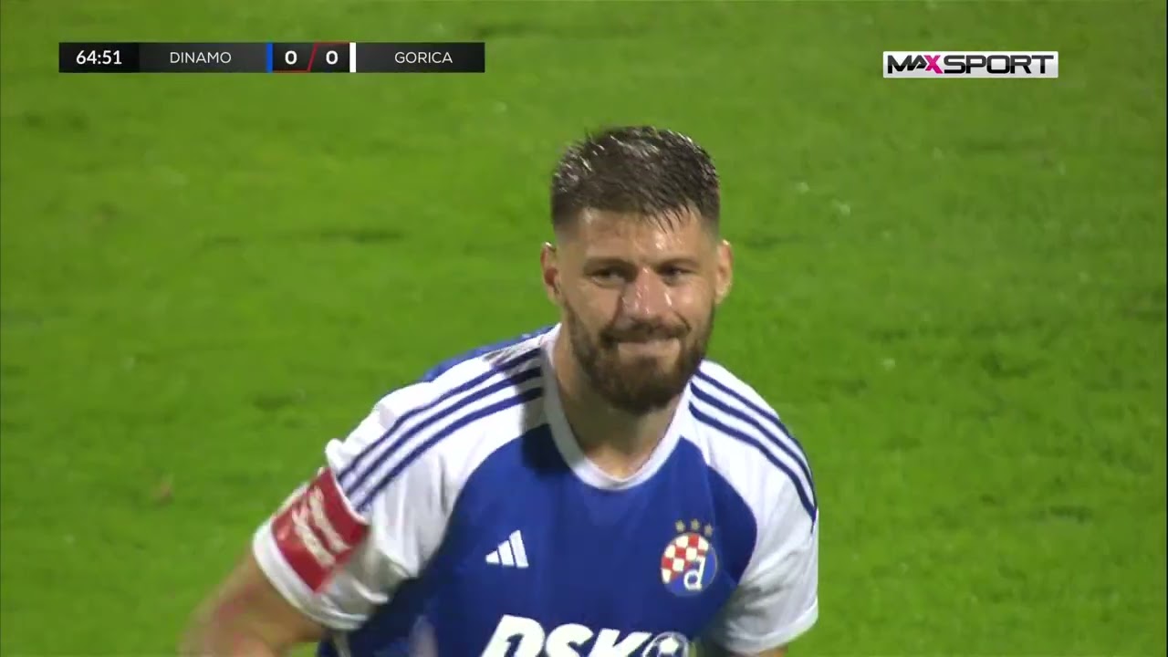 DINAMO vs GORICA 0:0 (3. kolo, SuperSport HNL 23/24)