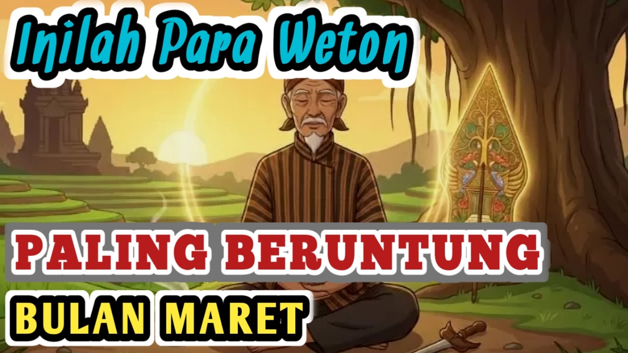 WETON INI PALING BERUNTUNG DI BULAN MARET