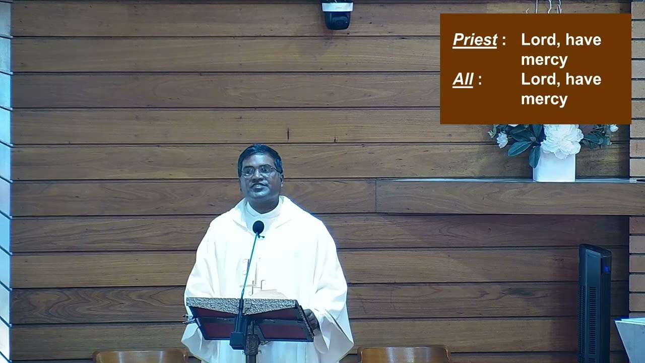 Live Streamed Mass - The Baptism of the Lord - 11 Jan 2026