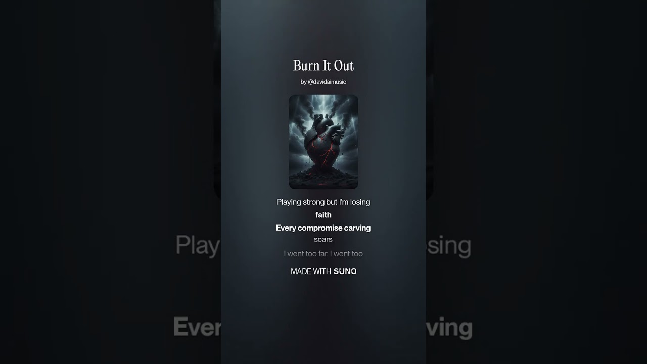Burn It Out | clean rock music #cleanmusic #cleanrock #christianmusic 