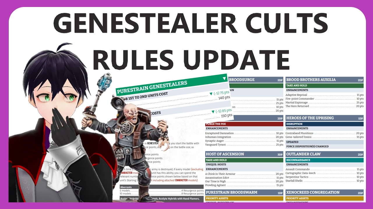 Has Games Workshop Fixed the Broken Genestealer Cults? July Patch Warhammer 40K 11th ed