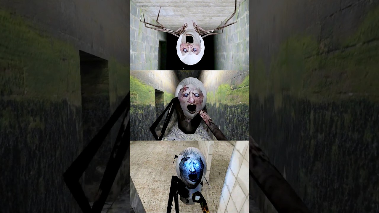 Evolution Of Spider Mom In Dvloper Games | Slendrina - Granny 3 Enhanced