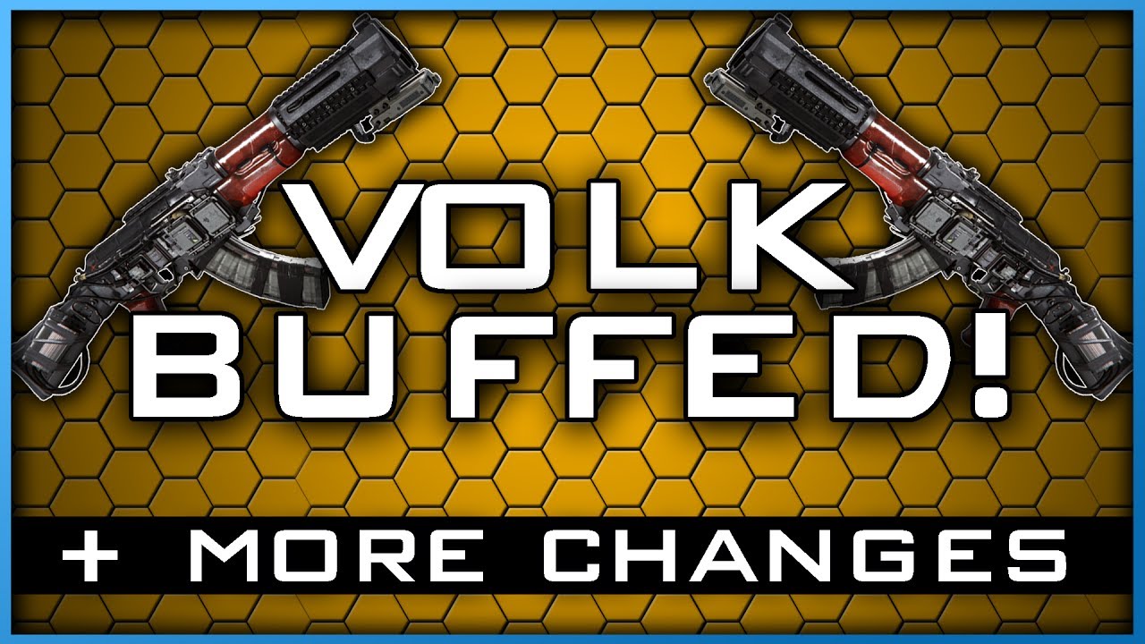 The Volk Has Been Buffed! + Other Weapon Balancing Changes in Infinite Warfare!!