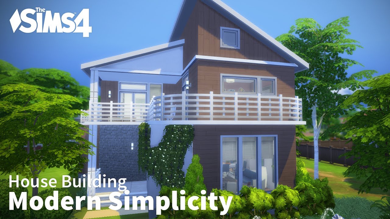 Modern Simplicity | The Sims 4 House Building