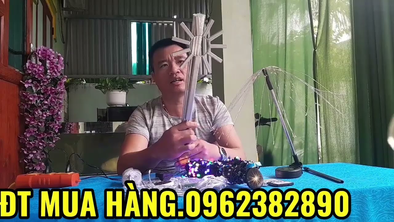 BỘ ĐÈN TRANG TRÍ TẾT LỄ HỘI TIỆC TÙNG BẮN PHÁO HOA LUNG LINH MẪU NHƯ VIDEO CHUẨN 