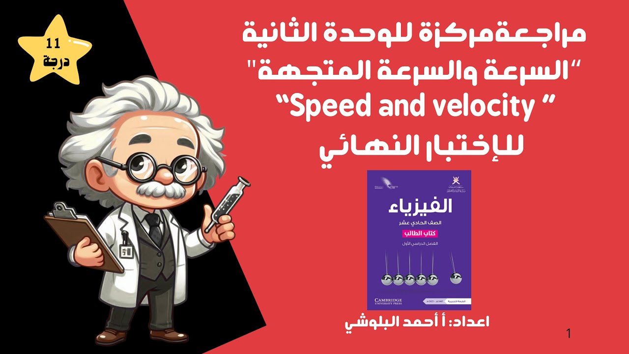 فيزياء 11 | مراجعة الوحدة الثانية 