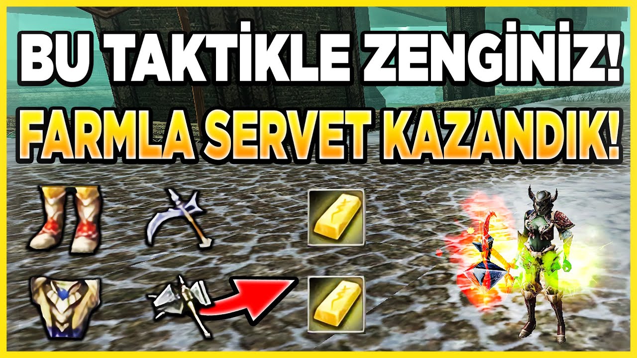 BU TAKTİKLE ZENGİN OLUYORUZ🤑! |  FARMLA SERVET KAZANDIK💰! | Knight Online Pandora #52