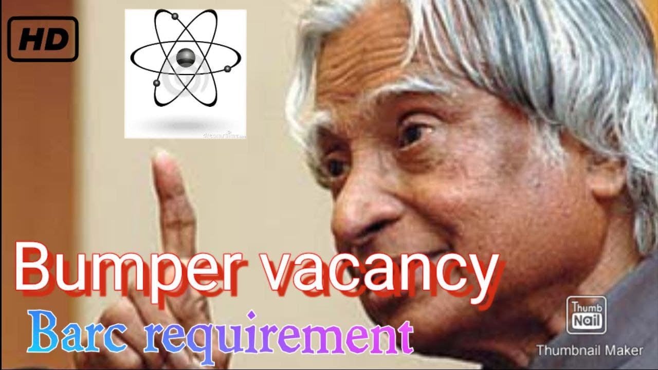 barc recruitment
