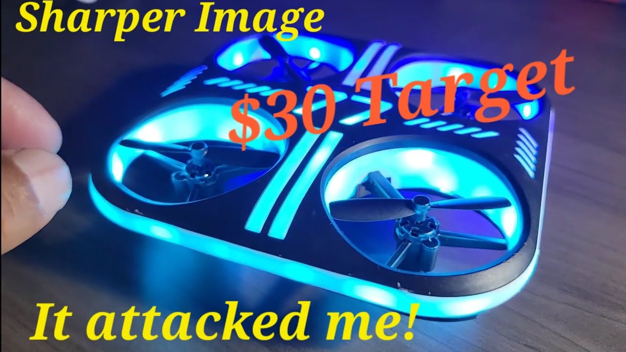 Shaper Image Lumo $30 drone from Ollie's and Target. Night Review