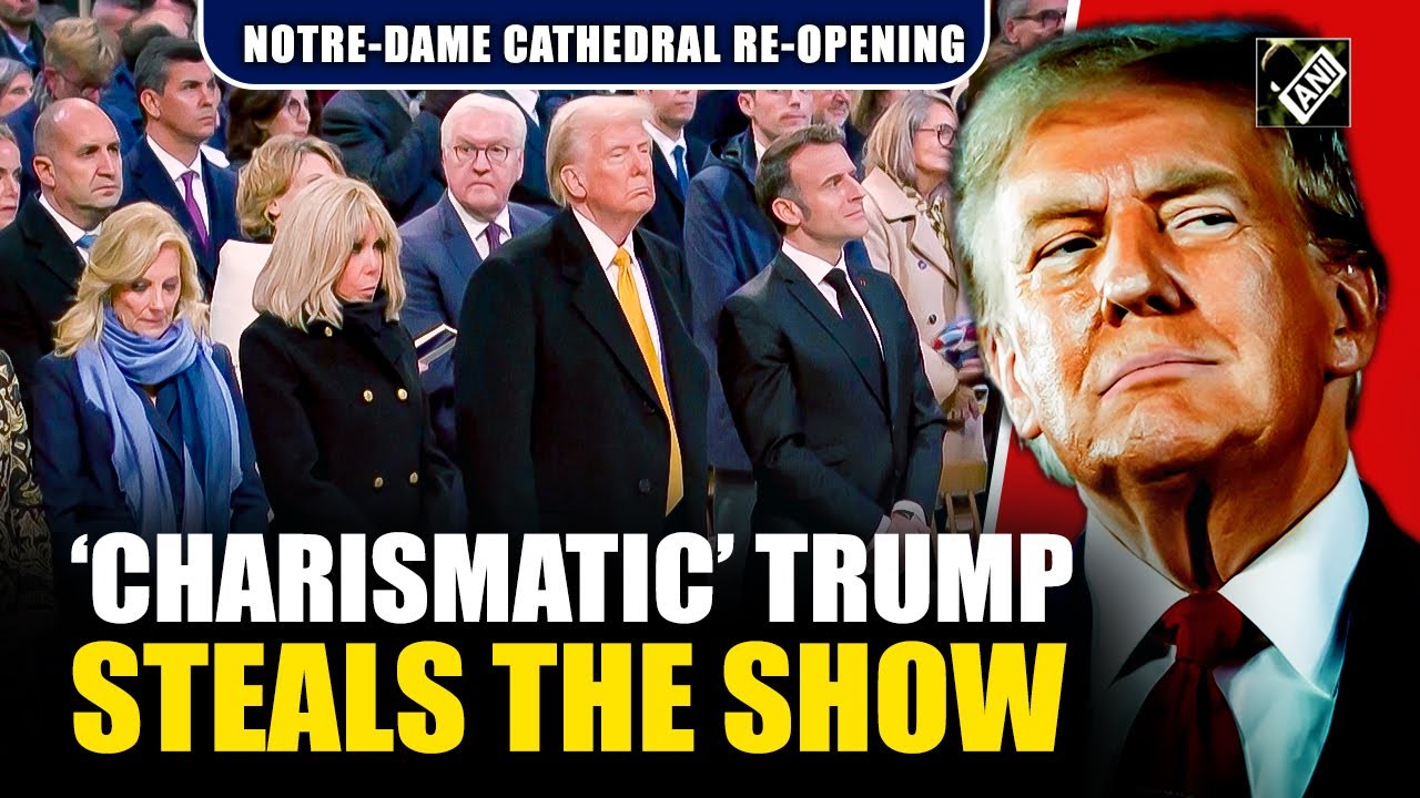 Handshakes, Hugs, Kisses: Trump’s charismatic return to International stage at Notre-Dame re-opening