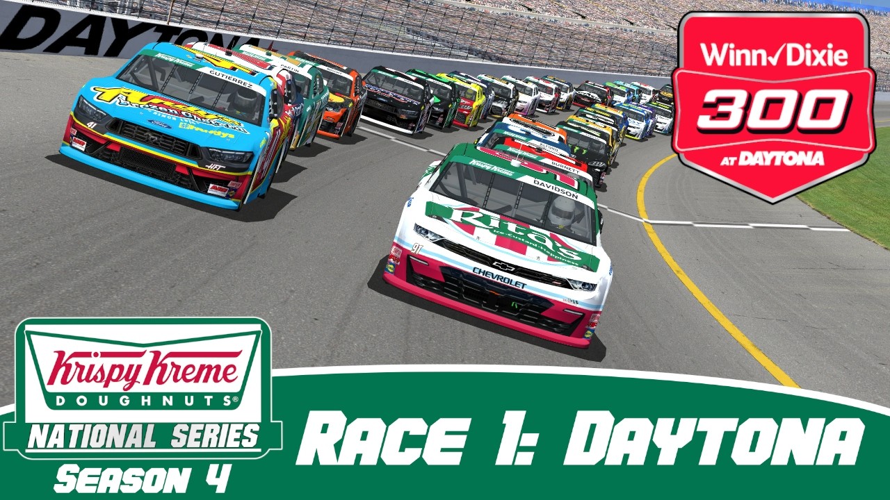 Season 4 NR2003 Krispy Kreme National Series Race 1/24: Winn-Dixie 300 @ Daytona