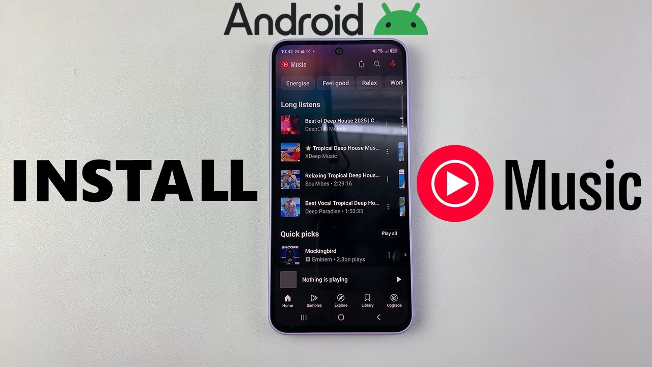 Как установить YouTube Music на телефон Android
