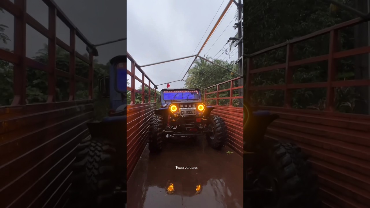 SLOTH 🦥 RFC SPEC 4X4 OFFROAD JEEP DR FAHED VP KERALA #4x4 #offroad #jeep #4x4jeep #offroading #suv