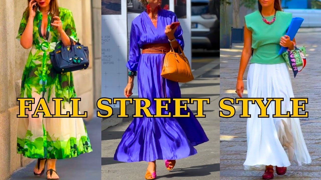 🍃Street Style Inspiration from Milan: Old Money Fall Elegance | Chic & Refined Italian Outfits 2025 